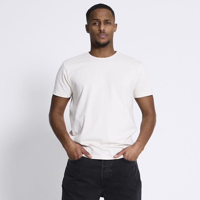 Premium basic tee "Casper" Light Beige